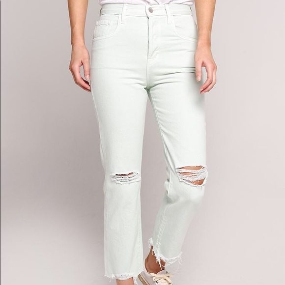 j brand wynne crop straight jeans